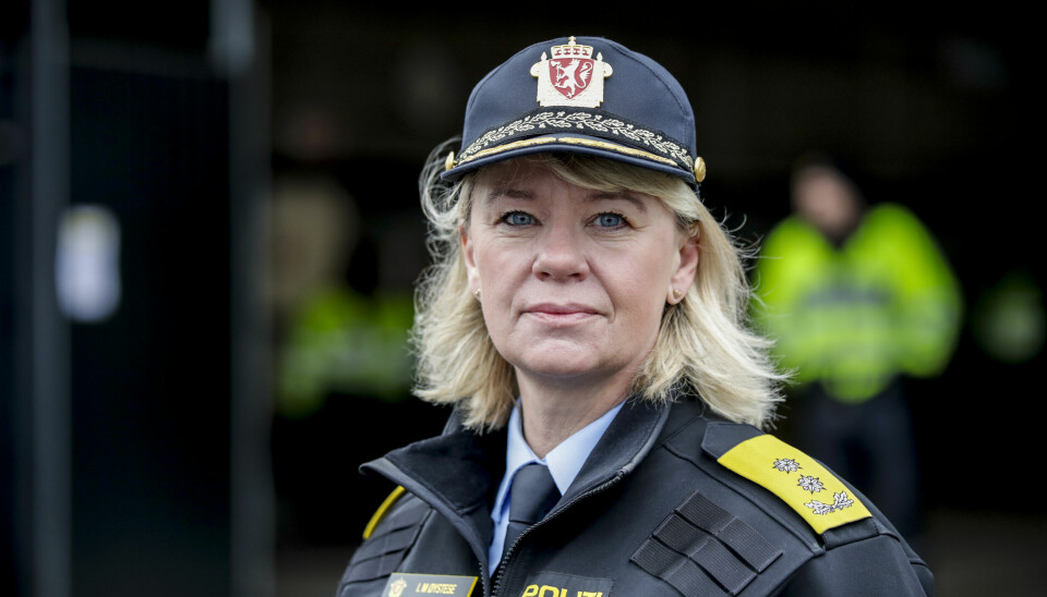 Svinesund 20200316. Politimester Ida Melbo Øystese i Øst Politi.
