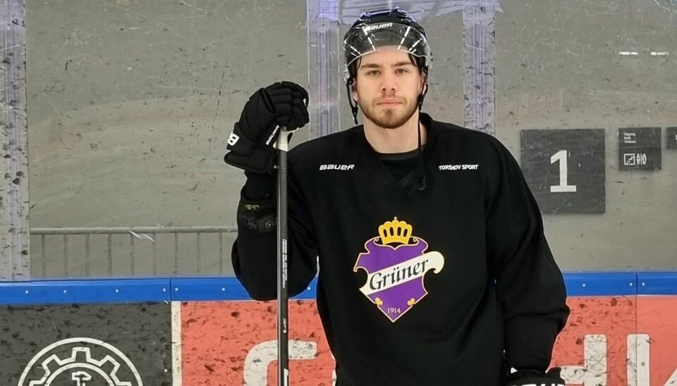 Leo Johansen Halmrast er tilbake i Grüner-drakt etter å ha forsøkt lykken i svensk ishockey de to siste årene.