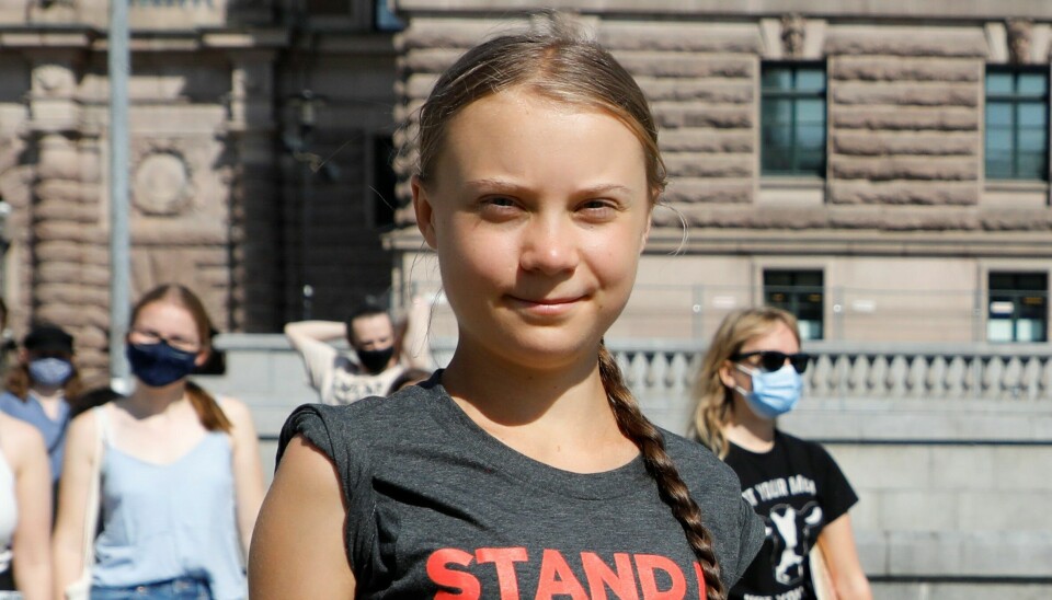 Klima- og miljøaktivist Greta Thunberg