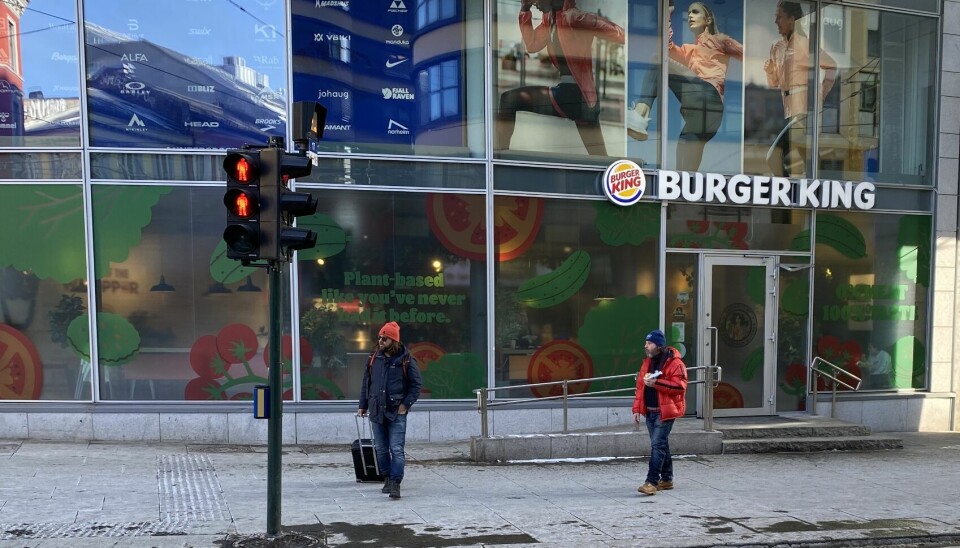 Burger King i Storgata