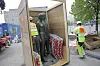 Fonteanlagget Solen og jorden under restaureringen