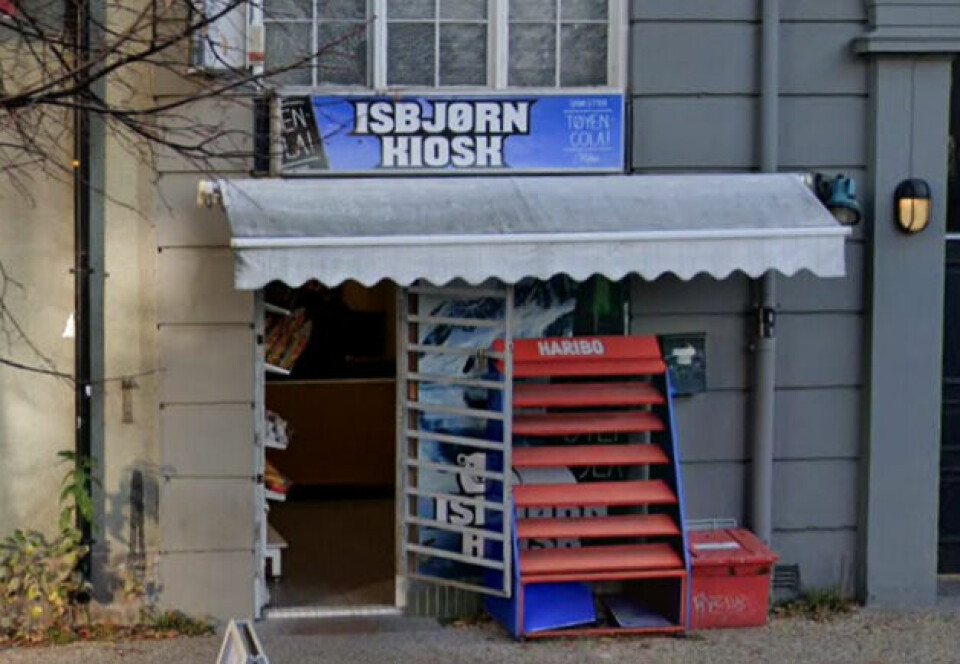 Isbjørn kiosk i Hagegata på Tøyen var en av tre kiosker der 49-åringen hadde faste kunder som kjøpte smuglersigaretter fra under disken.