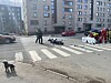Bilulykke nederst i St. Jørgens vei.