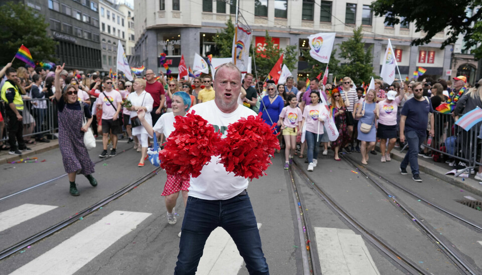 Oslo 20190622.Oslo Pride Parade 2019. Paraden går fra Grønland til Pride Park i Spikersuppa i Oslo sentrum.