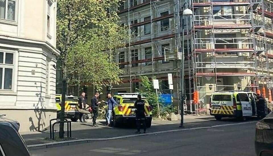 Politi i Scweigaards gate