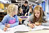 Trondheim 20171009.Elever og lærer i klassesituasjon på barneskole. Modellklarert.Foto: Gorm Kallestad / NTB