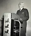Harald Hals (1876-1959).Arkitekt, reguleringssjef i Oslo 1926-47.Mannen bak Ullevål Hageby.14/6-1946Foto: (7541) NTB