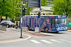 Oslo 20230517. Russ og russebusser ved Operaen tidlig 17.mai. Russebuss Studio 23, bussen som prinsesse Ingrid Alexandra er med på.