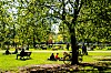 Sofienbergparken i sol