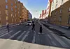 Syklisten betgenes som letter skadd etter kollisjon med en bil i Christian Michelsens gate lørdag kveld.