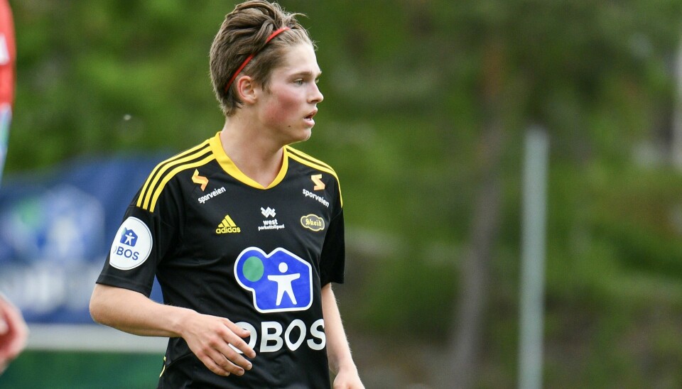 18-årige Ivar Eftedal fikk sin debut på Skeids A-lag. Han sto for den målgivende pasningen til 2-0 målet, og han var greit fornøyd med debuten.