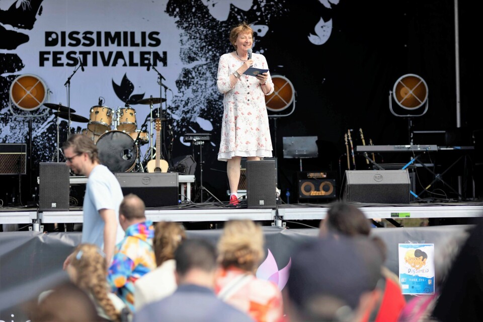 Ordfører Marianne Borgen åpnet festivalen.