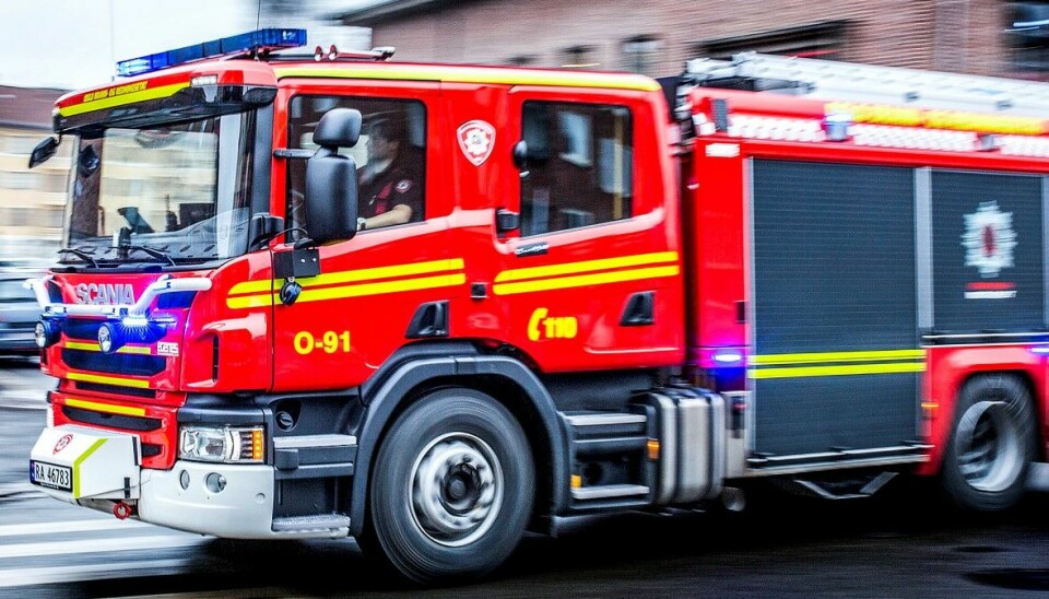 Oslo brann- og redningsetat rykket ut til meldinger om en mulig ulmebrann i Kjølberggata.