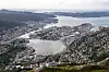 Bergen 20180801.Bergen sett fra Ulriken.Foto: Marit Hommedal / NTB