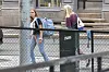 Oslo 20190819. Prinsesse Ingrid Alexandra ankommer Uranienborg skole sammen med sin mor, kronprinsesse Mette-Marit. Prinsessen begynte i 2014 på privatskolen Oslo Internasjonale Skole på Bekkestua, men skal gjennomføre tiendeklasse på offentlig skole.Foto: Berg-Rusten, Ole / NTB