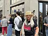 Suzanne Tennes står i kø til Patti Smith boksignering.