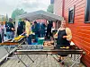 Forandringshuset serverer vegetarburgere.