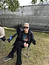 Kristina Skogli (26) i køen til Bruce Springsteen konserten på Voldsløkka.