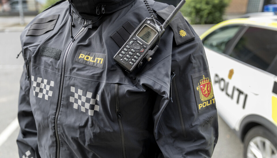 Oslo 20170704.Politiet med de nye politijakkene. NB! Modellklarert til redaksjonell bruk. Foto: Gorm Kallestad / NTB