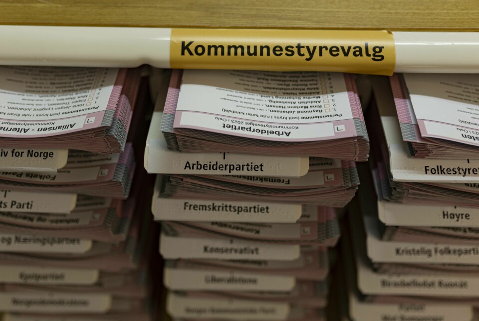 Totalt 21 partier stiller med liste ved valget i Oslo.