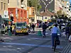 Politiet på plass i krysset ved gata Grønland og Tøyenbekken.