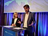 Høyres ordførerkandidat Anne Lindboe og byrådslederkandidat Eirik Lae Solberg takket partifellene i Høyres hus for valgkampinnsatsen.