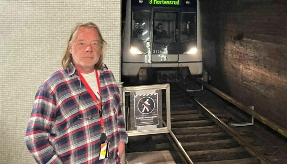 Fagforeningsleder i Sporveien, Ola Floberg, frykter privatisering av kollektivtransport med Frp i et borgerlig byråd. Foto: Privat