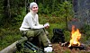 brenner bål på tur