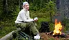 brenner bål på tur