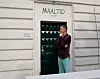 Fridtjof Seeberg utefor Maaltid på Enerhaugen