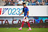 Oslo 20230729. Vålerengas Jacob Dicko Eng under eliteseriekampen i fotball mellom Vålerenga og Sandefjord på Intility Arena.Foto: Beate Oma Dahle / NTB