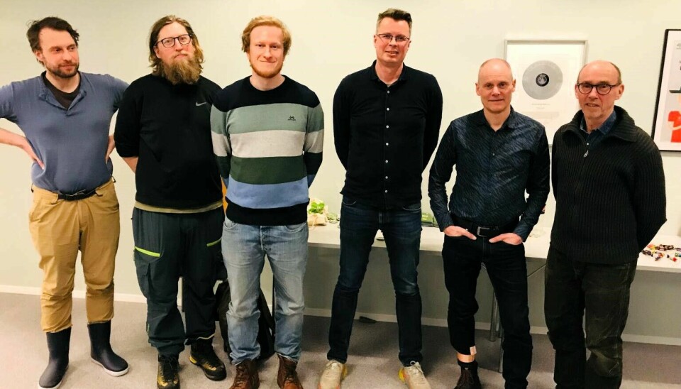 Fra venstre: Adam T. Tumidajewicz, Audun Sanderud, Håkon Elfving, Kristoffer Vetvik, Kristian Nybø, Ole Bakke