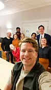 Geir Storli Jensen og rødgrønne representanter i bydel Grunerløkka.