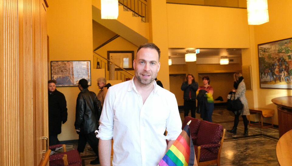 Leder av Oslo Pride Dan Bjørke