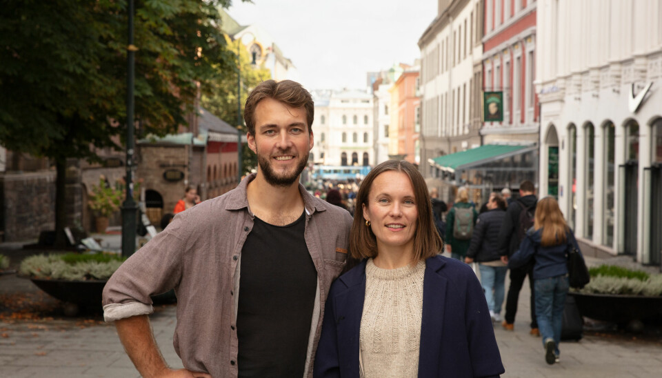 Marius Edøy og Guro Sollien Eriksrud har startet en helt ny podkast-serie som handler om trange, økonomiske tider.