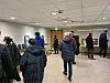 Den protesterende utstillingen på Gamle Munch, der han snek seg inn på museet og stilte ut kunsten sin.