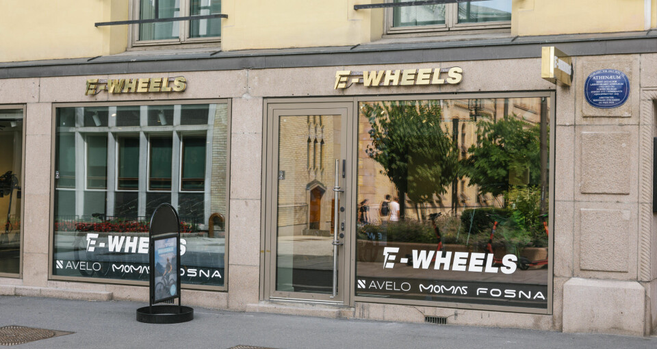 E-Wheels har tre butikker i Oslo.