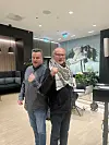 Fra v. Kjell Johansen (Frp) og Olaf Svorstøl (Rødt) etter siste møte i Gamle Oslo bydelsutvalg. Foto: Privat