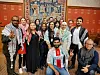I forrige bystyremøte samlet flere politikere fra de rødgrønne partiene seg for å vise solidaritet med det palestinske folket. Foto: Arnsten Linstad