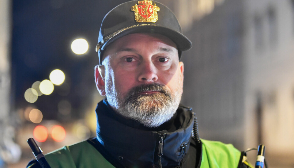 Innsatsleder i Oslo politidistrikt Svend Bjelland.