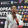 Zagreb, Kroatia 20231127. Huseyn Abaszada (32) fra Oslo ble historisk da han som tidenes første nordmann tok EM-medalje herrenes -69 kg Brazilian Jiu-Jitsu i Zagreb i Kroatia søndag.