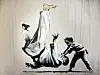Fra Mystery of Banksy-utstillingen i Hamburg