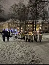 Luciatog under Den levende julekalenderen på Torshov
