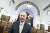 Oslo 20150216.Forstander for Det Mosaiske Trossamfund Ervin Kohn i den jødiske synagogen i Bergstien i Oslo mandag ettermiddag.