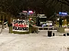 Palestina-teltet foran Stortinget