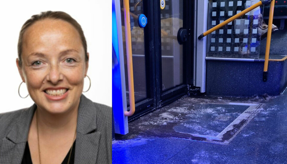 Ida Tolgensbakk og bussgulv