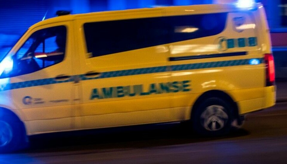 Ambulanse i utrykning. Foto: Gorm Kallestad / NTB