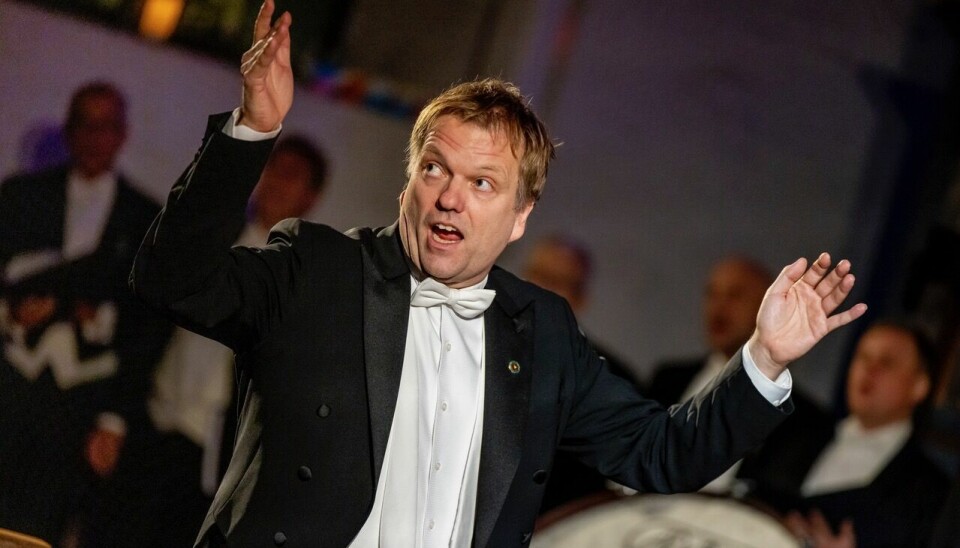 Sigurd Engesnes, dirigent i Guldbergs.