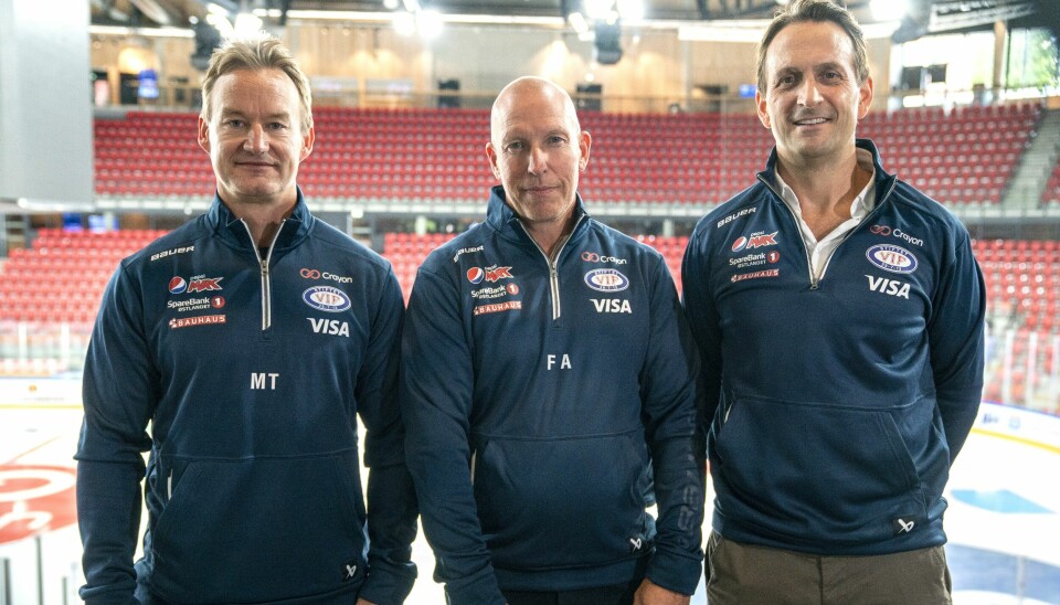 Vålerenga hockeys lederteam 2023/24.