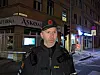 Politiets innsatsleder Magnus Strande på Grønland etter at en ung mann ble knivstukket og alvorlig skadd 6. februar 2024. Foto: Petter Terning